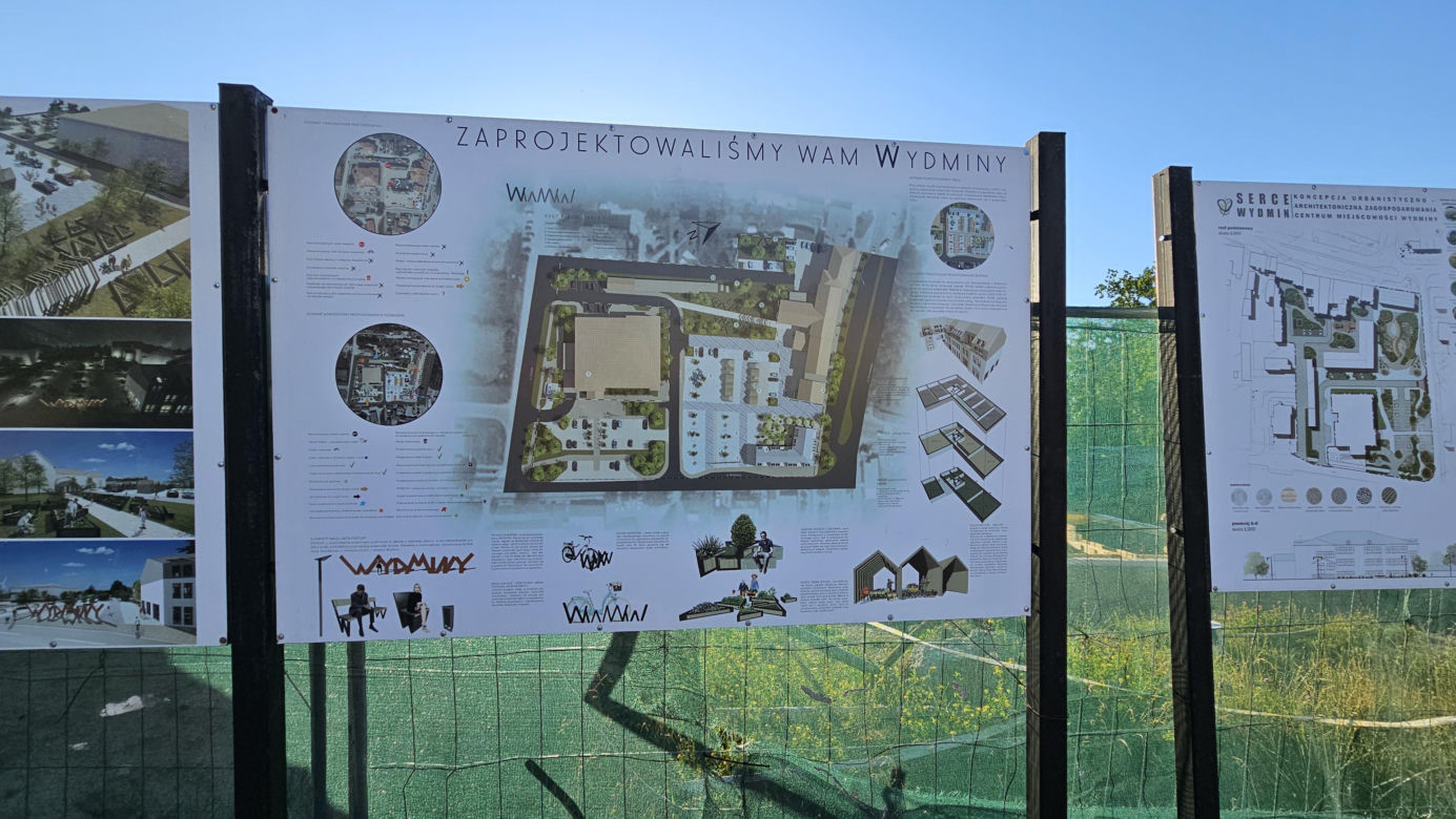Centrum Wydmin zmieni się nie do poznania. Powstaje m.in. muzeum i amfiteatr [ZDJĘCIA]