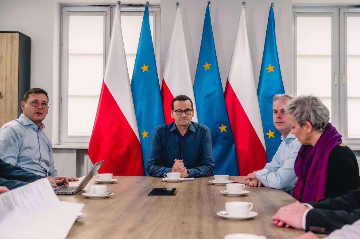 Premier w Gdańsku. Morawiecki sprawdził węgiel