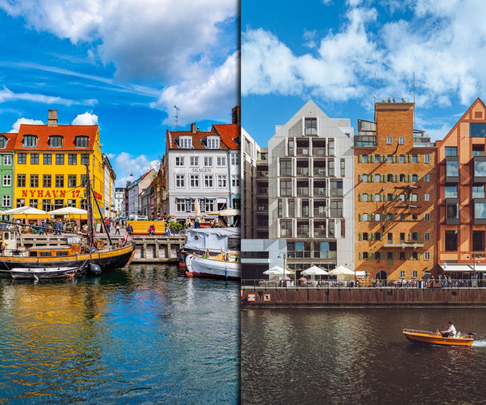 Kopenhaga i Gdańsk