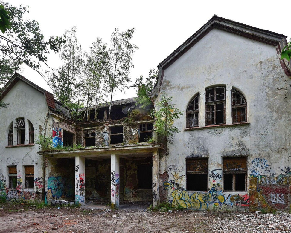 Opuszczony szpital psychiatryczny w Otwocku