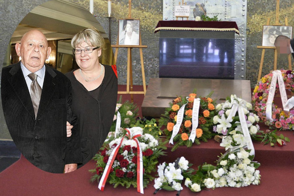   Pogrzeb żony Jerzego Urbana Małgorzaty Daniszewskiej