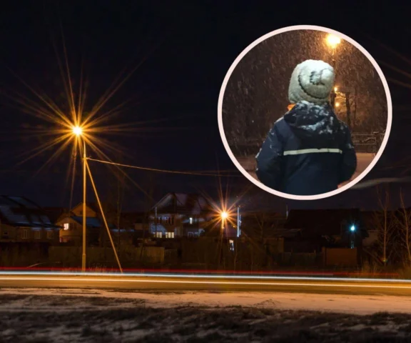 Pomyłka na drodze. Zmarzniętą 9-latkę uratował policjant