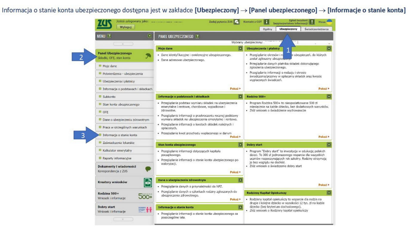 Jak sprawdzić swoje konto emerytalne