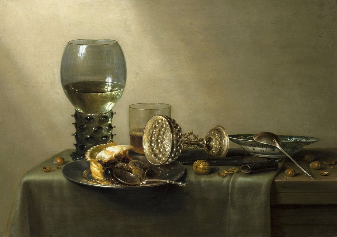 Willem Claesz Heda. Deser (Vanitas) (1637)