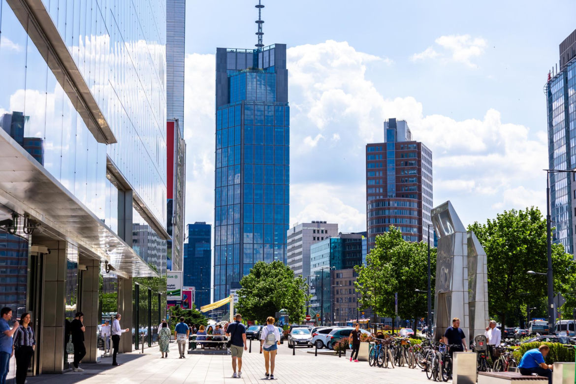 Varso Tower drapacz chmur w centrum Warszawy - zdjęcia!