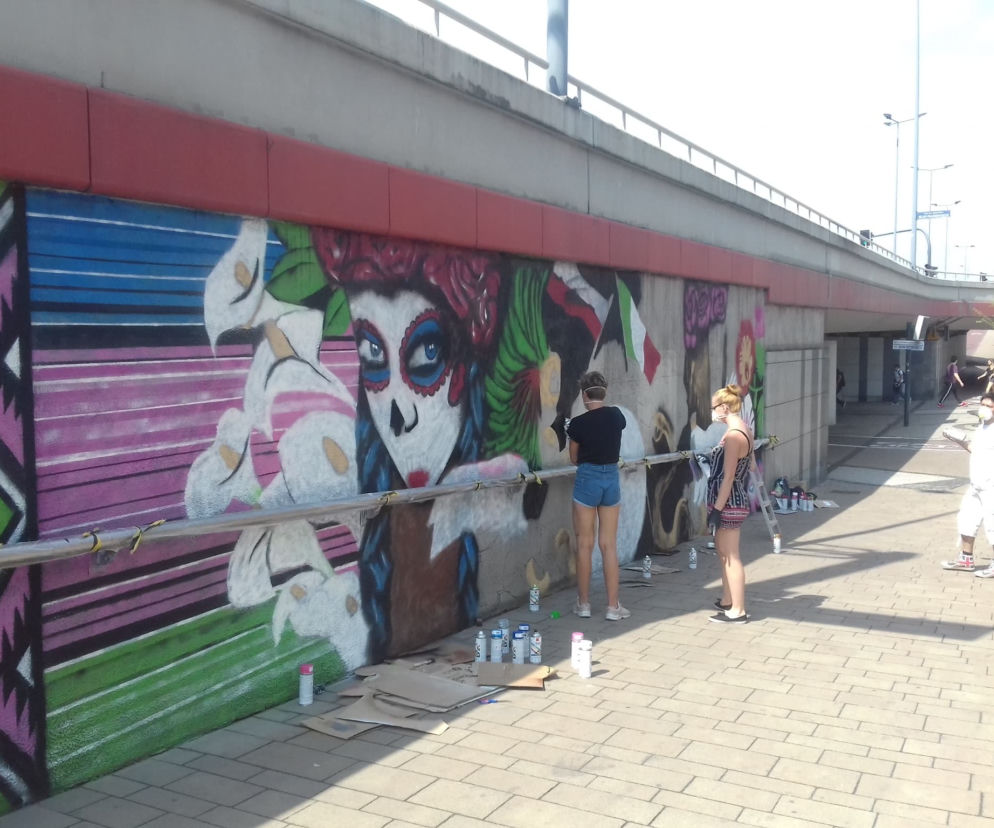 Kraków: Polsko-meksykański mural jako symbol walki ze zmianami klimatycznymi.