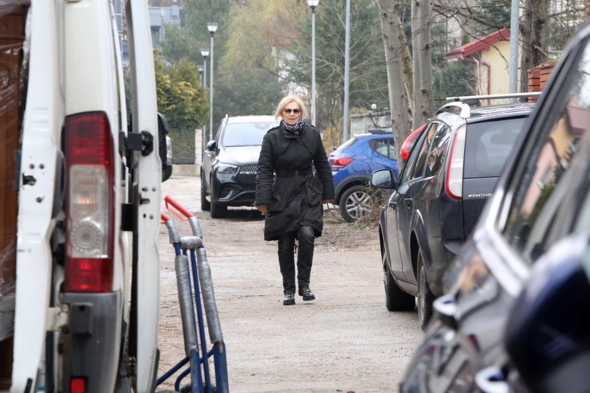 Sylwia Wysocka z komornikiem i policją odzyskała swoje rzeczy