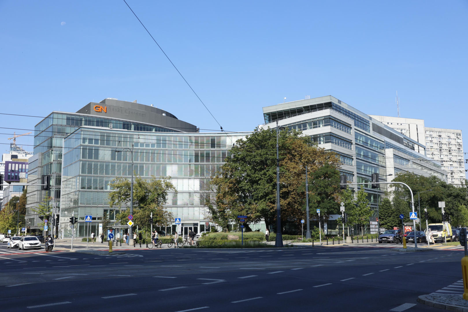 Biurowiec Saski Point na Marszałkowskiej 111 w Warszawie