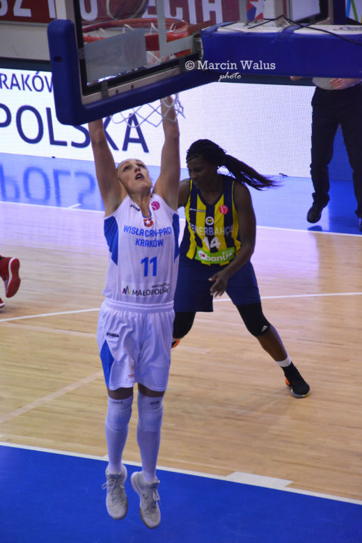 Euroliga koszykarek: Wisła Can-Pack przegrała z Fenerbahce Stambuł [ZDJĘCIA]