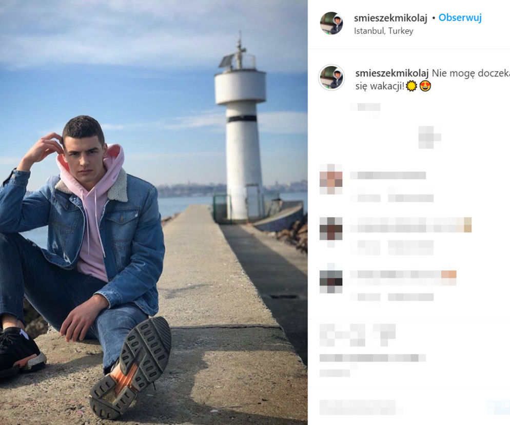 Mikołaj Śmieszek TOP MODEL: kim jest? Skąd pochodzi? [WIEK, INSTAGRAM, DZIEWCZYNA]