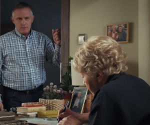 M jak miłość odc. 1916. Artur Rogowski (Robert Moskwa), Barbara (Teresa Lipowska)