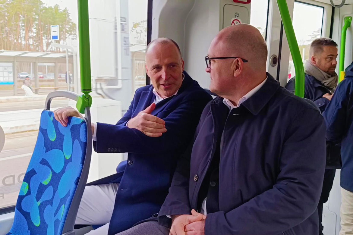 Prezentacja nowego tramwaju