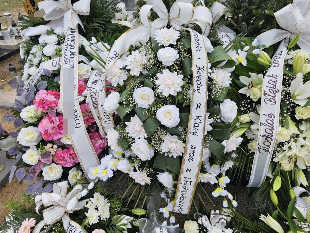 Bliscy pożegnali tragicznie zmarłą Oliwię