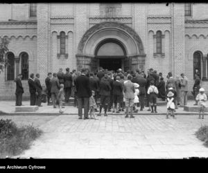 Boże Ciało w kościele garnizonowym 1 Pułku Szwoleżerów - 1930 rok