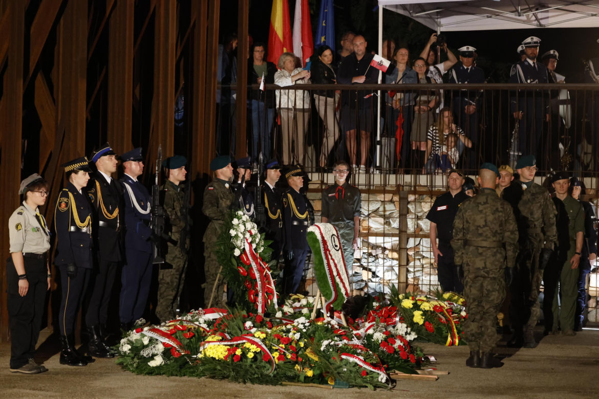 Uroczystość na Kopcu Powstania Warszawskiego (1.08.2025)