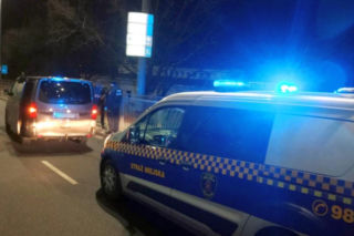 Nocny wypadek na Moście Gdańskim w Warszawie