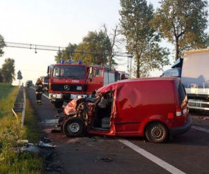 radny czekaj zginął w wypadku