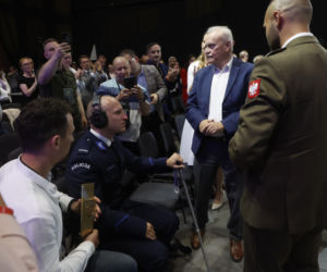 Kapral Mateusz wczoraj odebrał Złota Gardę