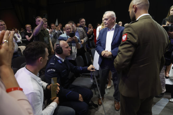 Kapral Mateusz wczoraj odebrał Złota Gardę