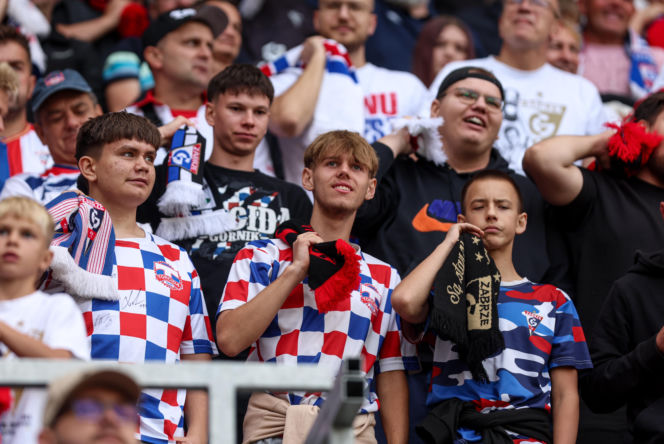 Górnik Zabrze - Lech Poznań: Zdjęcia kibiców i zawodników z meczu 8. kolejki PKO BP Ekstraklasy