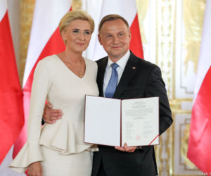 Agata Duda zachwyciła stylizacją