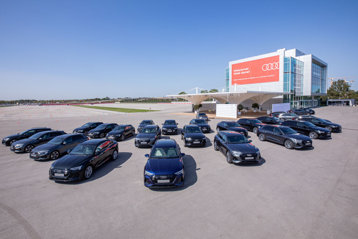 Elektryczne samochody Audi dla piłkarzy Bayern Monachium