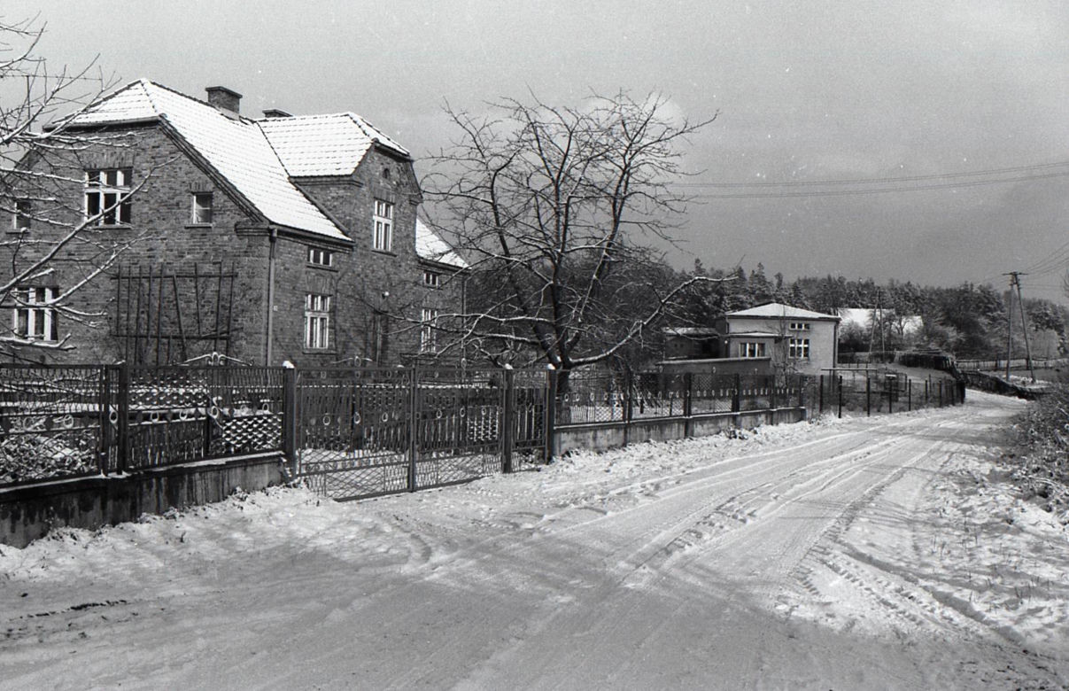 Rybnik zimą w latach 80.