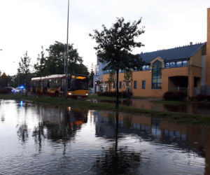 Stara Miłosna pod wodą