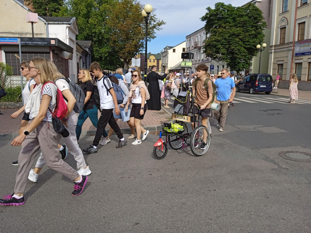 Wyruszyli z Siedlec do Częstochowy