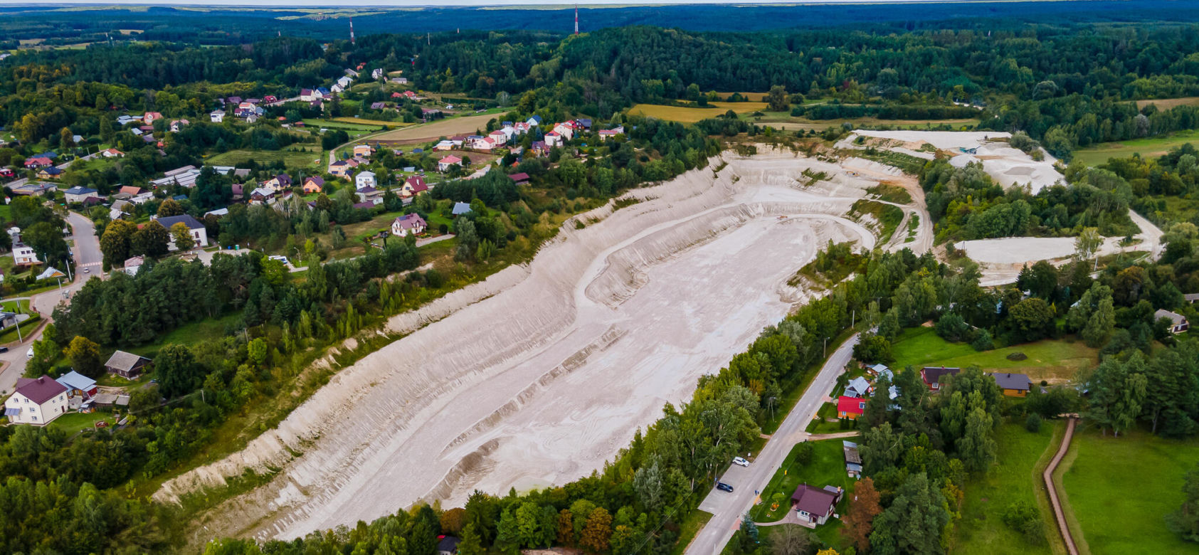 Odkrywkowa Kopalnia Kredy w Mielniku jednym z "Cudów Polski 2023"