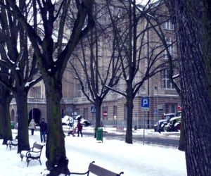Zima w Szczecinie