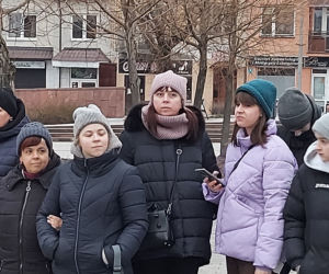 Starachowice solidarne z Ukrainą. Wiec poparcia na Rynku