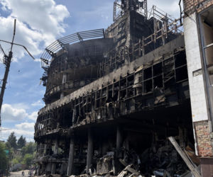 Rosyjski atak na Kijów. Potworne zniszczenia [24.05.2026]