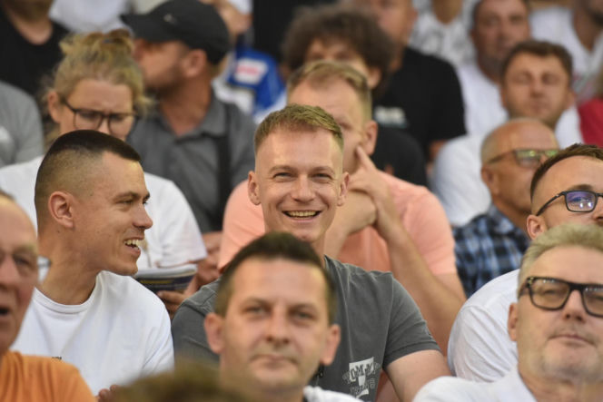 PRES Grupa Deweloperska Toruń - Orlen Oil Motor Lublin, zdjęcia kibiców z meczu 9. kolejki PGE Ekstraligi na Motoarenie