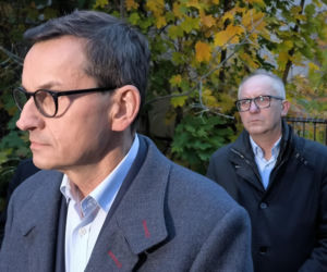Łukasz Borowiak w nowej roli. Spotkanie z Morawieckim