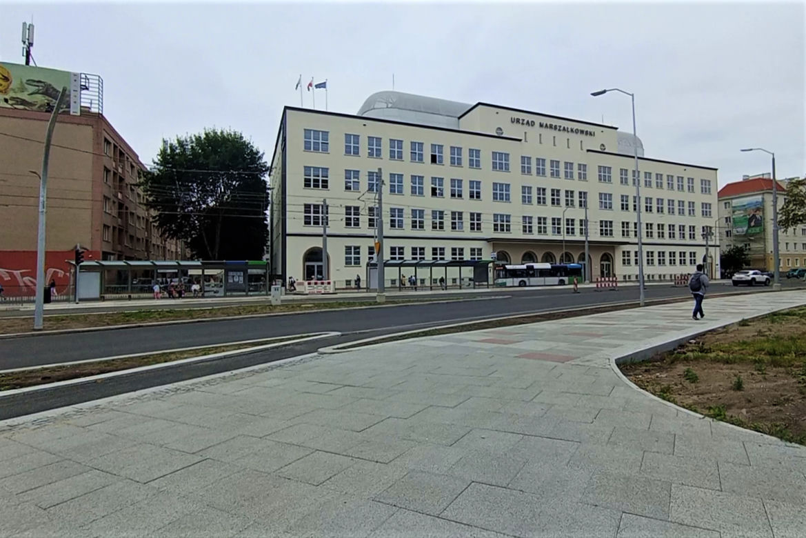 Plac Rodła po przebudowie