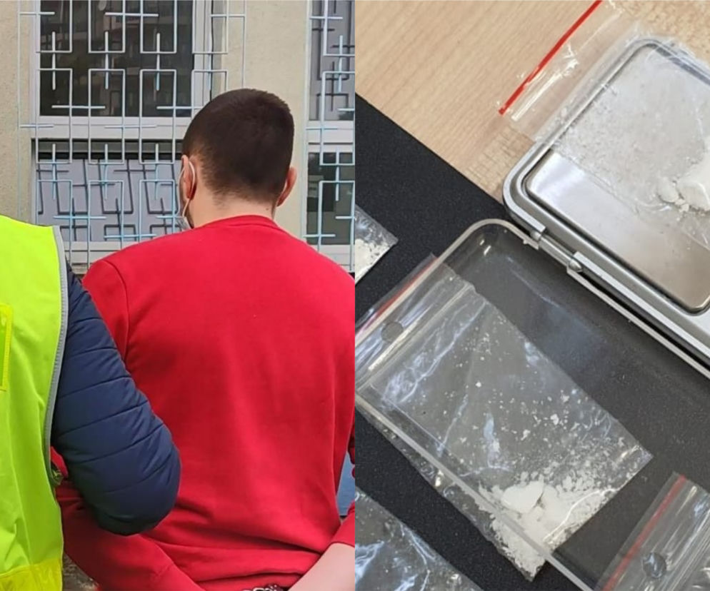 Diler z Torunia zatrzymany przez policję. To młody mężczyzna