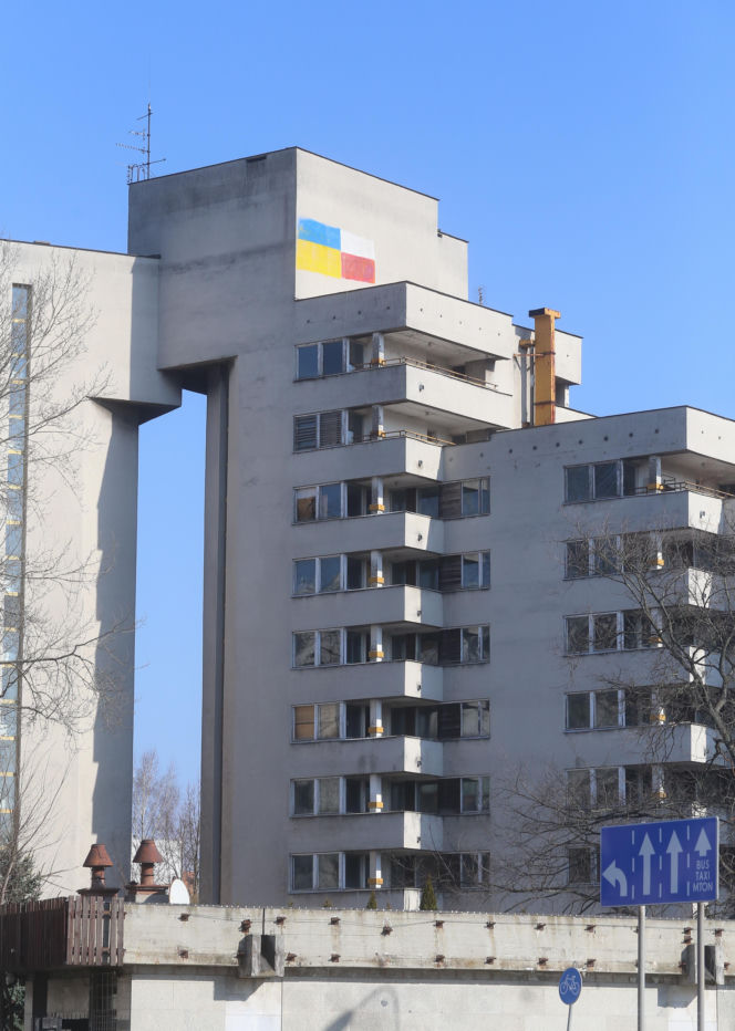 Warszawa w pierwszych dniach po rosyjskiej inwazji na Ukrainę