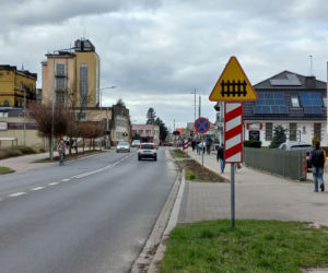 Ulica Święciechowska w Lesznie przed remontem