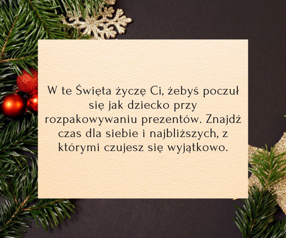 Krótkie życzenia bożonarodzeniowe 2025 - zabawne śmieszne i z dystansem