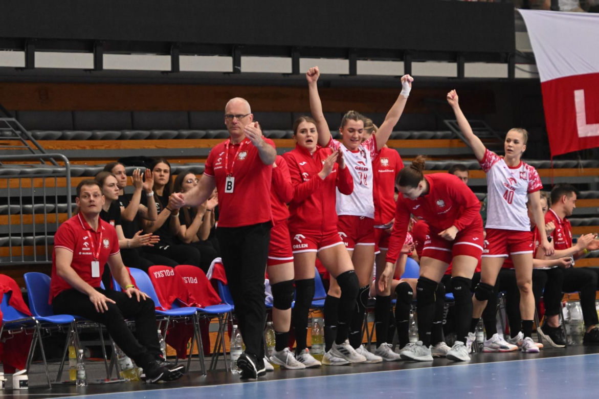 Mecz piłki ręcznej Polska-Kosowo w Zielonej Górze
