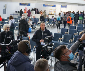 Poznań pomaga uchodźcom z Ukrainy. Przeniesiono punkt recepcyjny