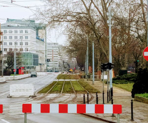Ruszyła przebudowa torowiska na ul. Matejki