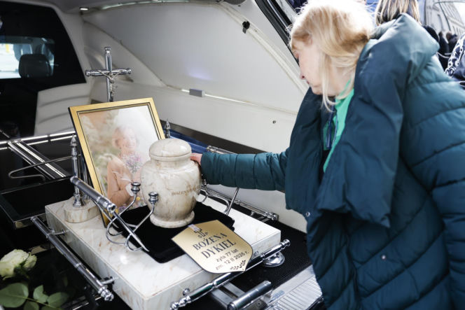 Pogrzeb Bożeny Dykiel