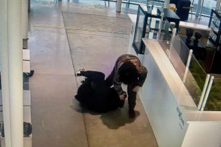 Rozbój na dworcu w Goleniowie