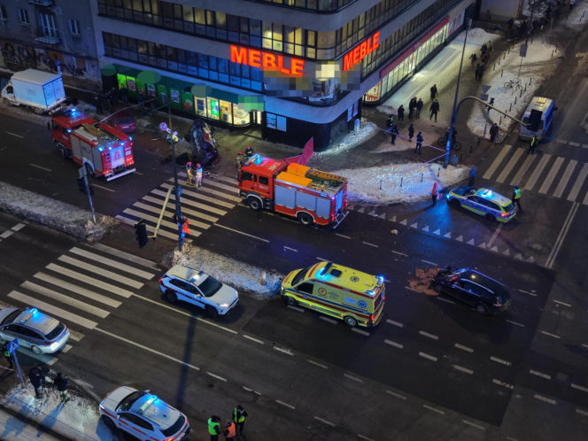 Śmiertelny wypadek na Grochowskiej. Nie żyje przedszkolak z Warszawy.