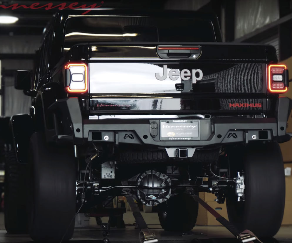 Tak ryczy Hennessey MAXIMUS 1000 Jeep Gladiator 
