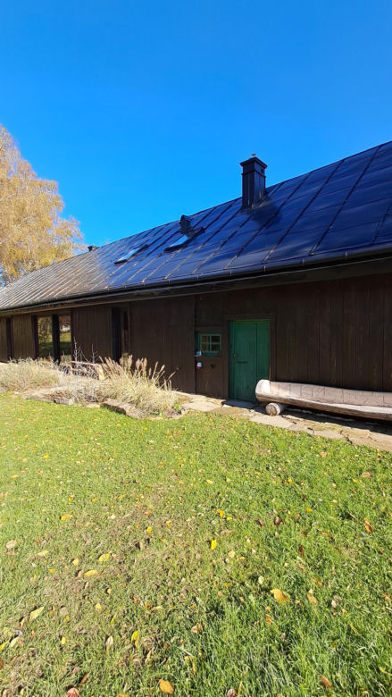 Remont chyży łemkowskiej w Hańczowej