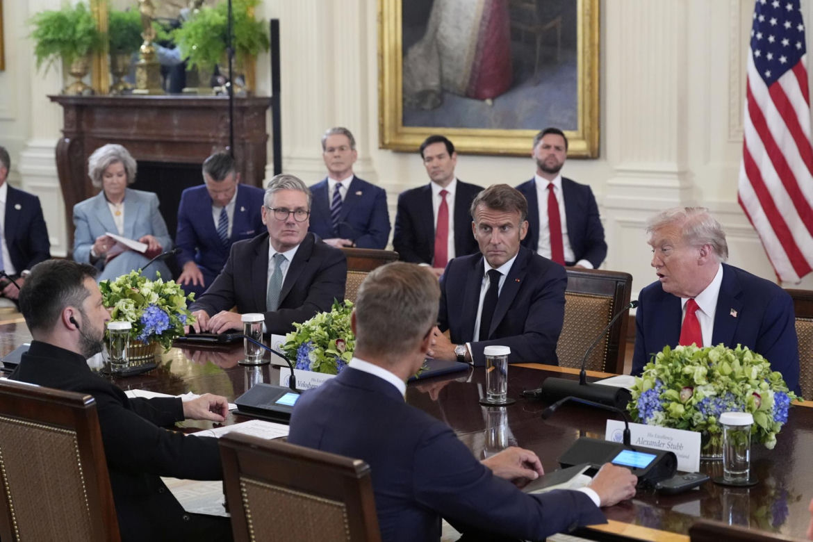 Rozmowy Trumpa z Zełenskim i liderami europejskimi w Białym Domu