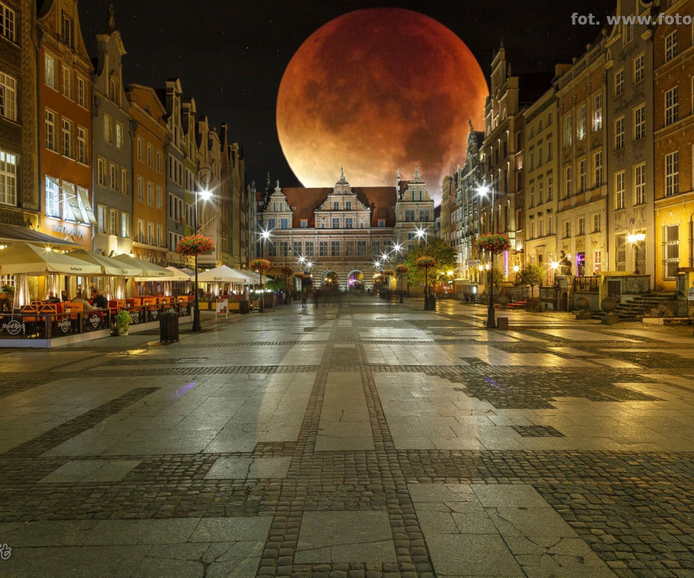 Księżyc nad Gdańskiem